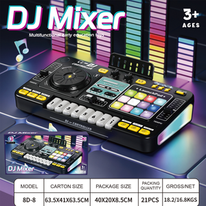 Zg trẻ em của giáo dục đa chức năng DJ điều khiển nhạc cụ với USB Microphone DJ Mixer âm nhạc Đồ chơi cho trẻ em Quà tặng - Product Image 2