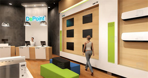 Équipement de magasin électronique personnalisé, vente en gros, appareils <span class=keywords><strong>électroménager</strong></span>s en bois, raccord de magasin pour four - Product Image 6
