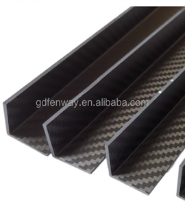 OEM nhà sản xuất moldcarbon sợi góc 90 độ 3K Twill bề mặt tùy chỉnh CNC gia công cường độ cao L <span class=keywords><strong>sgaped</strong></span> ống sợi carbon - Product Image 1