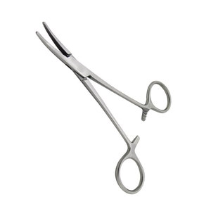 Premium Top Quality Customized Color Plus Logo Surgical Instrument Hemostatic Forceps 180 mm Curved Hemostatic Clamps Surgical - Product Image 6