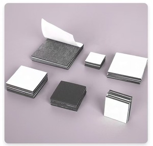 Imán Flexible Autoadhesivo al por Mayor, Lámina Magnética Cuadrada Suave, Imán para Refrigerador con Pegamento Fuerte, Imán de Goma de Alta Viscosidad - Product Image 3