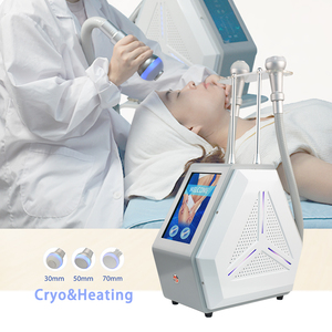 Appareil Cryoskin à <span class=keywords><strong>choc</strong></span> thermique pour raffermissement cutané, cryothérapie, réduction de graisse, amincissement et anti-âge, machine à globes de glace - Product Image 5