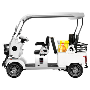 จักรยานไฟฟ้าสามล้อ4ล้อสำหรับผู้ใหญ่จักรยานสกู๊ตเตอร์ไฟฟ้า - Product Image 6