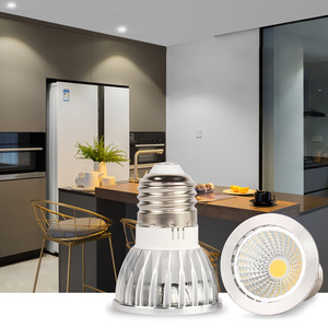 LED <b>Spotlight</b> Bulb E27 3W 5W COB Cup Lamp Warm Light Source For Restaurant Downlights - Product Image 1