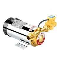 Pompa Booster Otomatis Mini 220V untuk Rumah, Peningkat Tekanan Pipa Air Keran untuk Kamar Mandi, Shower & Sirkulasi Air Panas