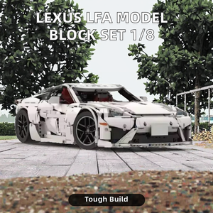 Bộ đồ chơi lắp ráp giáo dục Funbuild 186809 mô hình xe Lexus LFA tỷ lệ 1/8, chất liệu nhựa ABS, dành cho trẻ em, bao gồm đầy đủ phụ kiện - Product Image 2