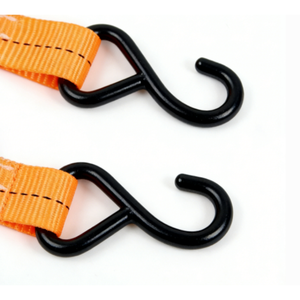 Correas de Amarre de Poliéster Resistentes de 1 Pulgada y 0.5 Toneladas con Gancho Plano, Resistencia a la Rotura de 500 kg, para Transporte Seguro de Motocicletas y Cuatrimotos - Product Image 4