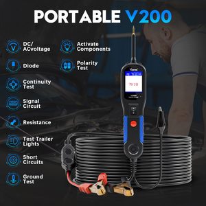 Rilevatore di cortocircuiti e interruzioni per auto 12V e camion 24V, Tester di circuiti automobilistici con logo OEM/ODM VDIAGTOOL V200 - Prezzo di fabbrica - Product Image 3