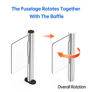 Torniquetes de Cilindro Oscilante de Acero Inoxidable 304 con Logotipo Personalizado <span class=keywords><strong>para</strong></span> Entrada Exterior, Funcionamiento Silencioso, <span class=keywords><strong>para</strong></span> Escuelas - Product Image 6