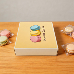 Boîtes à tiroirs <span class=keywords><strong>en</strong></span> papier imprimées sur mesure pour biscuits – Tailles, couleurs et logo personnalisés pour boulangeries et emballages cadeaux - Product Image 4