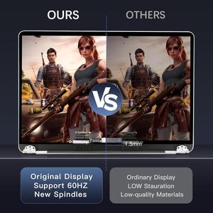 Écran LCD complet de remplacement IParts pour MacBook Air M2 A2681 <span class=keywords><strong>2022</strong></span> 13,6 pouces (EMC 4074) 2560x1664 Retina, assemblage testé - Product Image 4