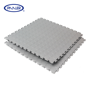 Carreaux de sol durables en vinyle PVC imbriqué ESD 6.5mm atelier modulaire garage entrepôt tapis de sol antidérapant style design moderne - Product Image 2
