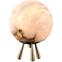 Nouvelle lampe de table en marbre de cuivre lampe de table décorative de salon de luxe pour bureau d'étude