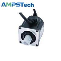 Moteur servo sans balais léger AMPSTech 200W 48V DC IP54 à montage par bride 3000 tr/min pour AMR d'entrepôt
