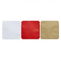 Sachets d'emballage pour thé thermoscellés sur trois côtés, impression personnalisée disponible, échantillons gratuits offerts, MOQ 100