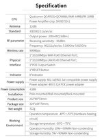 Routeur CPE extérieur COMFAST M5 900 Mbps 5,8 GHz, transmission longue distance, pont WiFi CF-E313AC, produit de communication et de réseautage