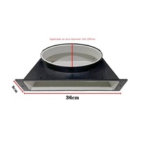 Excellente sortie d'air de grande taille d'approvisionnement direct d'usine pour l'ascenseur et la climatisation dans les hôtels Design moderne