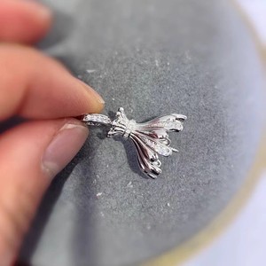 ตัวล็อคจี้เงิน 31134DIY พร้อมฐานเปล่า รุ่นหนา สำหรับสร้อยไข่มุกขนาด 10-13 มม. อุปกรณ์เงินแท้ S925 - Product Image 5