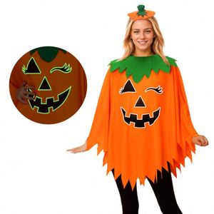 Disfraz de Bruja Adulta con Capa de Calabaza y Sombrero, Traje de Cosplay, Bata para Fiesta, Capa de Calabaza para Niños, Disfraz de Halloween - Product Image 3