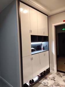 Mueble Zapatero de Madera Maciza con Banco, Diseño Moderno, Muebles para Sala de Estar, Muebles para el Hogar con Protección Ambiental, Tamaño Personalizado - Product Image 6