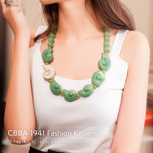CBBA-1941 สร้อยคอประดับลูกปัดแฟชั่น เครื่องประดับที่หรูหราและมีสไตล์ - Product Image 2