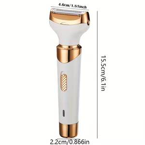 Rasoir épilateur domestique électrique pour les zones des aisselles du nez du bikini-<span class=keywords><strong>pince</strong></span> à épiler en anglais pour la coupe des poils du corps - Product Image 3