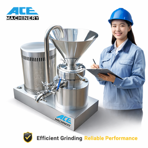 Máquina Comercial Eléctrica para Moler Pasta de Cacahuete, Avellanas, Anacardos, Sésamo, Karité, Pistacho, Almendras y Otros Frutos Secos para Hacer Mantequilla de Maní - Product Image 5