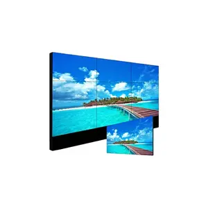 49 inch 4x4 Wall Mounted Large Advertising Board With 4K Video Wall Controller Lcd Monitor Video Wall