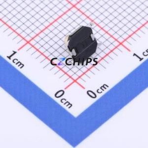 TSC005B3526A Tactile Switch SMD-4P,5.2x5.2mm Switch Round Button 2.6N Vertical Mount 5.2mm - Product Image 2