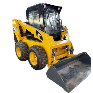 รถตักล้อยางแคตเตอร์พิลลาร์ CAT 246D มือสอง ได้รับการรับรองมาตรฐาน CE พร้อมเครื่องยนต์ดีเซลคัมมินส์ - Product Image 1