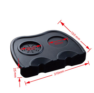 Alfombrilla Antideslizante Clásica para Barista, para <span class=keywords><strong>Arte</strong></span> Latte, Soporte para Tamper, Accesorios para <span class=keywords><strong>Café</strong></span>, Tamper Seguro para Moler <span class=keywords><strong>Café</strong></span> - Product Image 6