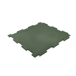 Altamente recomendado, duradero, resistente a los rayos UV, baldosas de gimnasio entrelazadas, suelo de goma, superficie lisa, gimnasio Supersafe, 8-15mm de espesor - Product Image 1