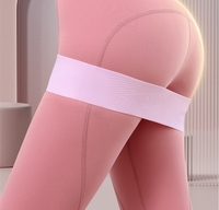 Bandas Elásticas de Silicona Profesionales para Entrenamiento de Fuerza de Cuerpo Completo, Rehabilitación, Logotipo Personalizado, MOQ Bajo, Bandas de Resistencia
