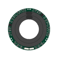 MOSRAC Série DP, trou creux ID30mm OD65mm, épaisseur 3,6mm, précision 20 bits ±0,01 °   Encodeur absolu double intérieur/extérieur inductif