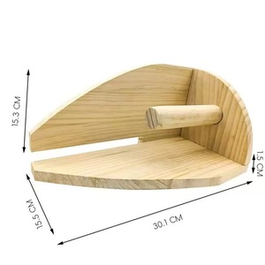 ที่เก็บผลไม้แบบมือถือ ทำจากไม้เนื้อแข็ง สำหรับใช้ในสวน - Product Image 4