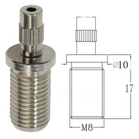 Verrouillage de câble réglable en laiton OEM, pince pour câble, raccord pour câble de 1,0 à 1,5 mm, norme AiSi, soudage, découpe, système de suspension LED en acier