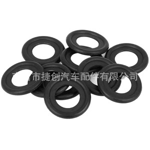 Oil Pan Drain <b>Plug</b> Seal M12 M14 <b>Rubber</b> For Ford OE 12616850 - Product Image 3