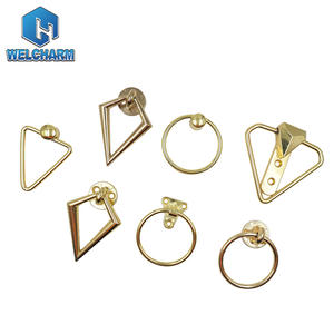 Boutons de porte en fer dorés, poignées rondes, boutons décoratifs pour canapé, lit, boucle, pour la cuisine et les meubles de chambre à coucher - Product Image 6