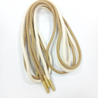 Cordón de cordón con capucha personalizado con puntas de metal para sudaderas con capucha, pantalones cortos, pantalones de chándal, cordón tubular rígido