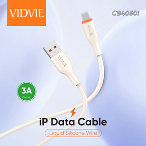 Câble de Transfert de Données Vidvie 3A à Charge Rapide en Silicone Liquide avec Sortie Sécurisée et Protection <span class=keywords><strong>Contre</strong></span> les Surtensions pour iPhone - Product Image 2