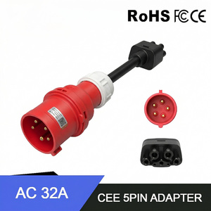 Adaptateur NTO Nema 6-50/10-30/14-50/14-30/SCHUKO CEE 3PIN/5PIN pour <span class=keywords><strong>connecteur</strong></span> mobile TESLA Model S,3,X,Y Gen2 16A/24A/32A - Product Image 3