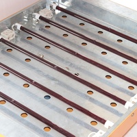 Séchoir Flash à double ventilateur avec régulateur de température 3600w 500*600mm Zone de chauffage pour la sérigraphie
