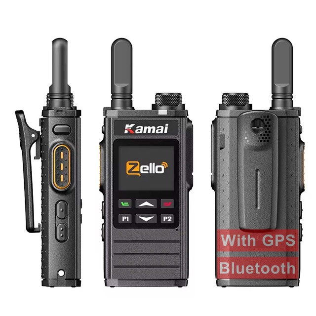 Zello PTT 4G POC Radio Network Mobile Phone IP68 Waterproof GPS Global Unlimited Range Sim Card Walkie Talkie 5000KM Long Range