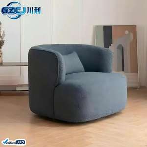 Fauteuil de salon en tissu doux et durable à prix de gros, style nordique minimaliste moderne pour la maison, idéal pour le salon ou la chambre à coucher - Product Image 3
