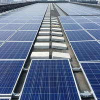 Système de montage solaire pour toiture photovoltaïque, structure d'installation solaire, support de fixation pour panneaux solaires
