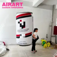 glue advertising bottle costume inflatable customized