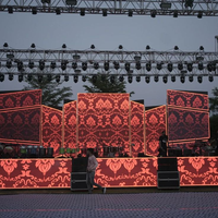 Sistema de armazón para eventos, armazón de iluminación de aluminio para uso en festivales de música al aire libre, estructura de armazón de iluminación de escenario