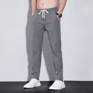 <span class=keywords><strong>Pantalon</strong></span> de <span class=keywords><strong>Jogging</strong></span> Léger <span class=keywords><strong>Kaki</strong></span> Printemps-Été pour Homme, Taille 28-38, Mode Masculine, Coupe Droite Devant Plat, <span class=keywords><strong>Pantalon</strong></span> Décontracté Slim et Fin - Product Image 5