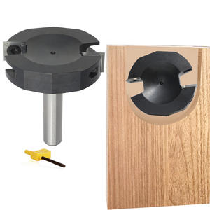 Fraises à <span class=keywords><strong>surfacer</strong></span> Spoilboard, conception à 2 ailes, pour l'aplatissement et le chanfreinage, <span class=keywords><strong>fraise</strong></span> à raboter, fraiseuse, raboteuse de surface, ODM/OEM, tige de 1/2 pouce - Product Image 1