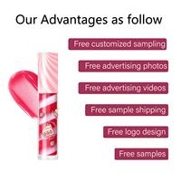 Gloss à lèvres hydratant effet gel brillant, repulpant et hydratant, parfum fruité, longue tenue, transparent, pour un maquillage des lèvres éclatant – Marque privée